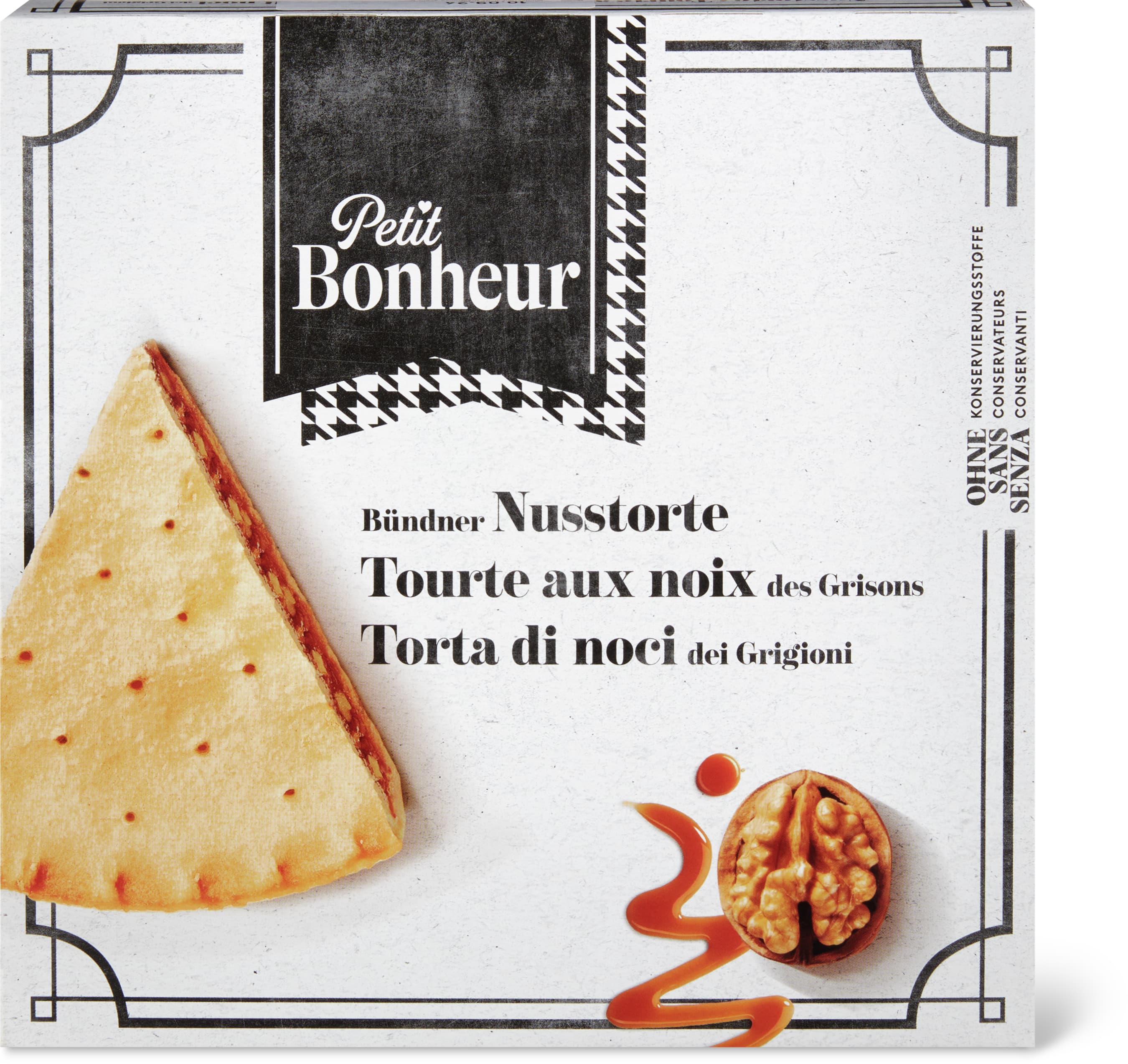 Torta di noci grigionese